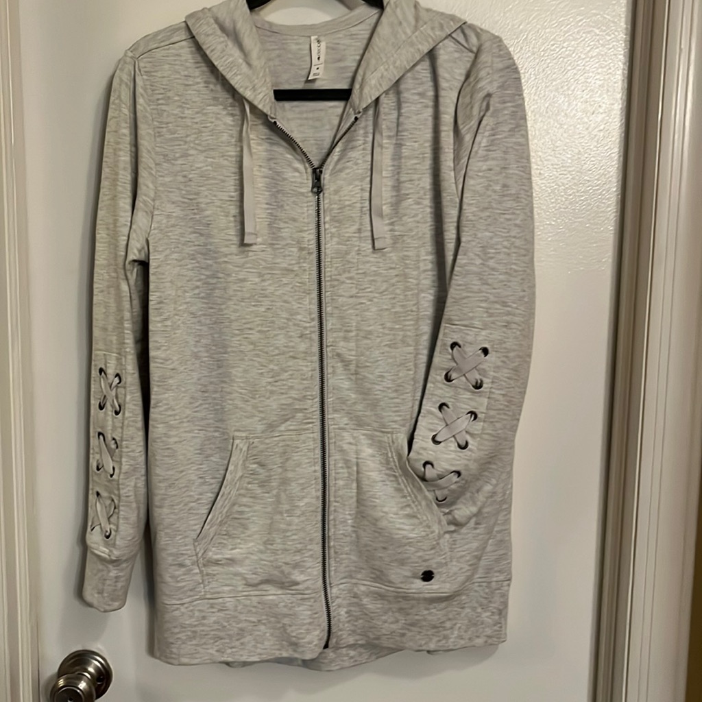 Ideology Zip Up Sweatshirt - Size M